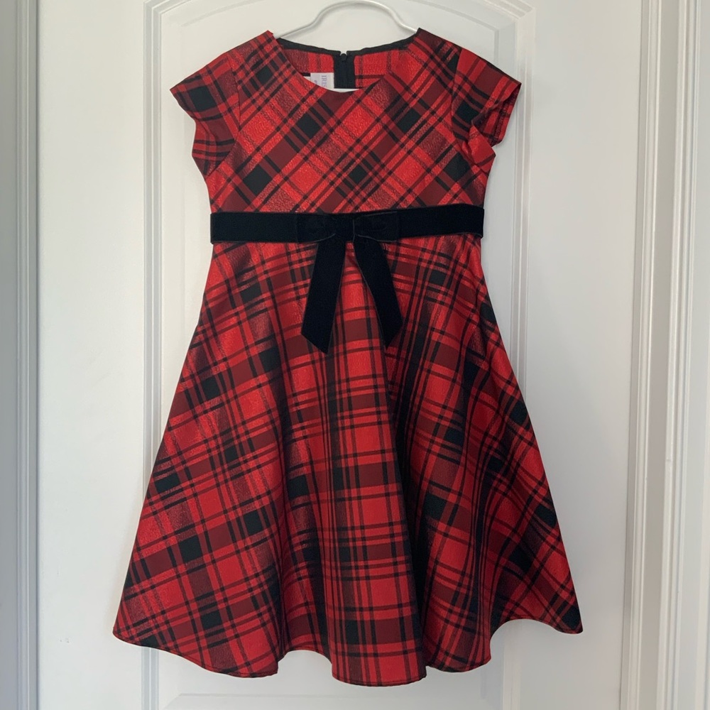 Plaid Holiday dress